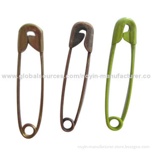 Big brass safety pins for laundry, brass with high quality, competitive price and shortest deliveryNew